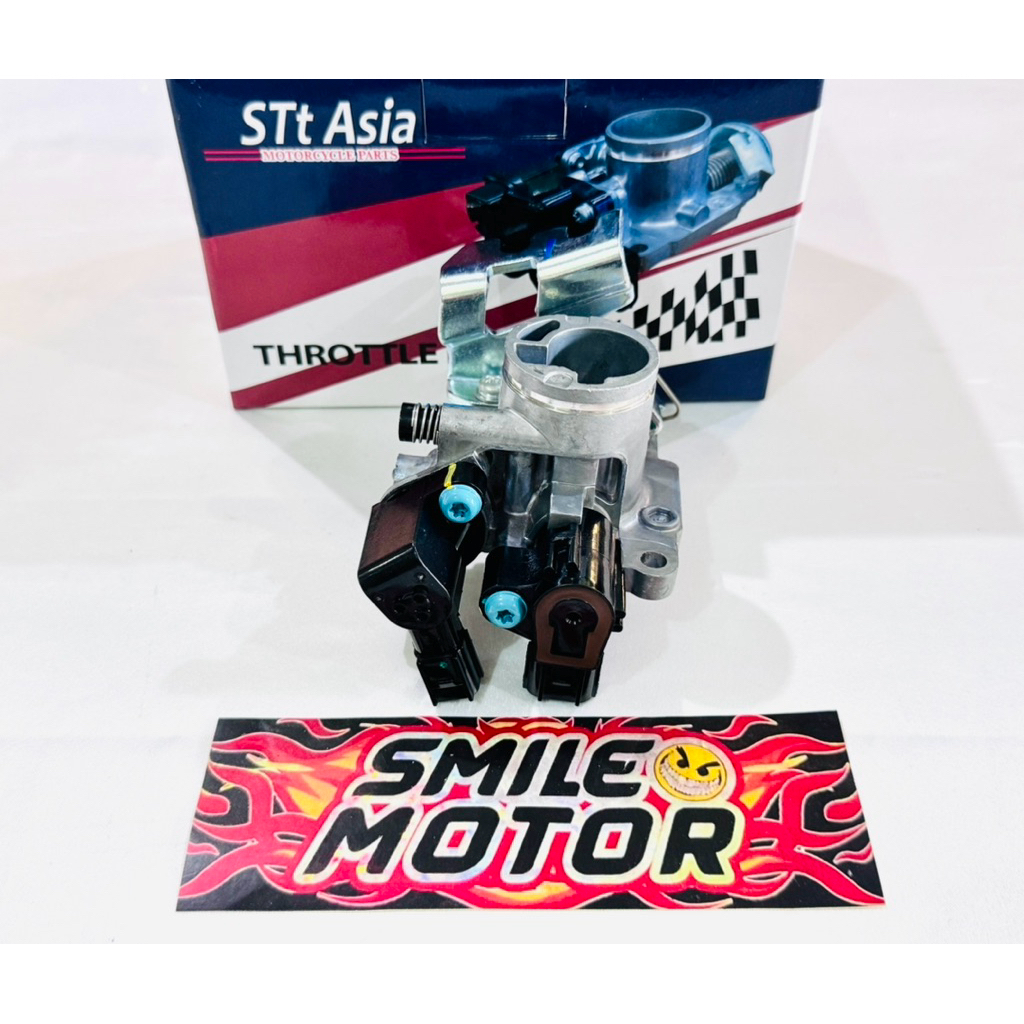 TB THROTTLE BODY STT ASIA STANDART RACING BEAT ESP SCOOPY ESP VARIO110 ESP