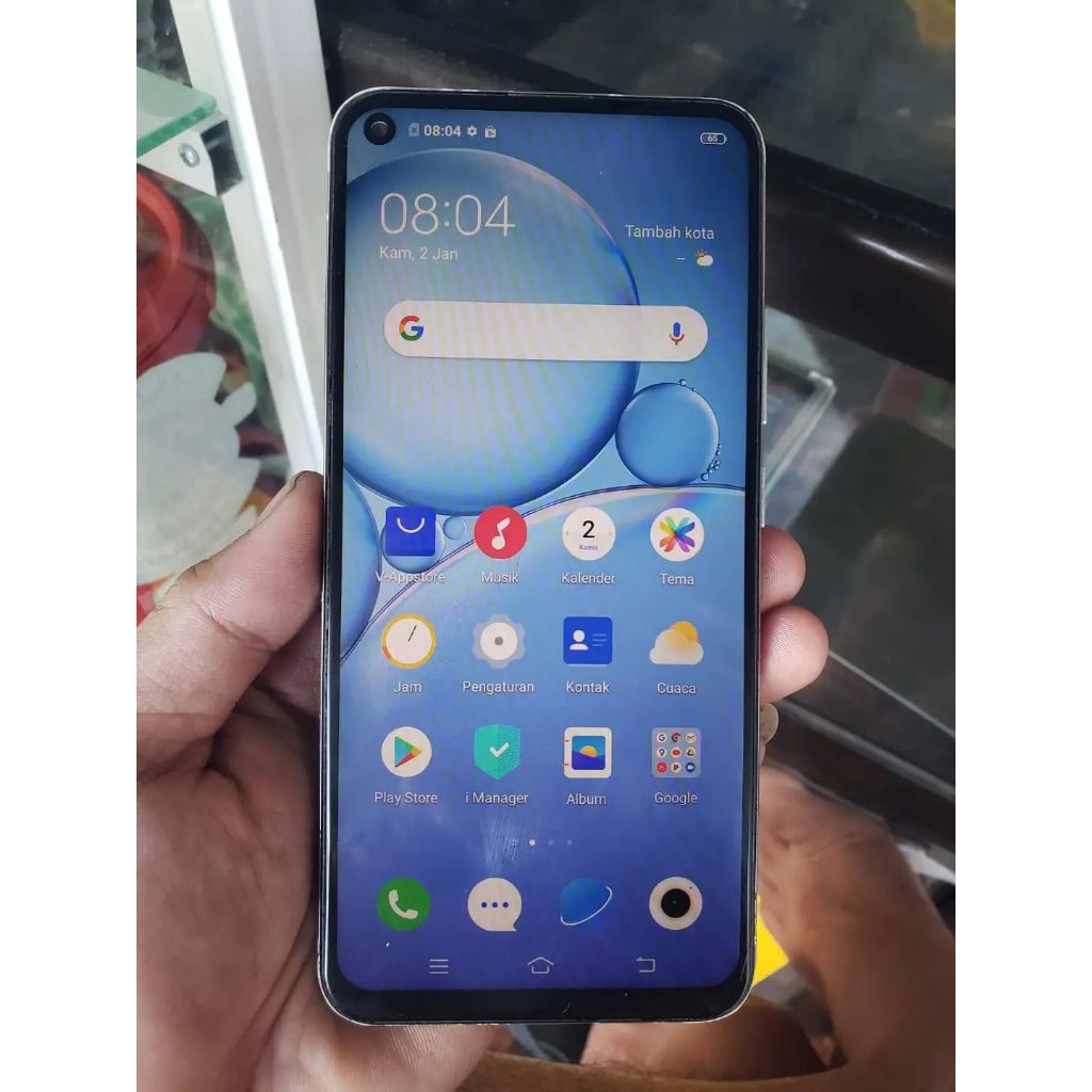 Vivo Y30 Ram 4/128 GB second nominus garansi 7 hari pengembalian