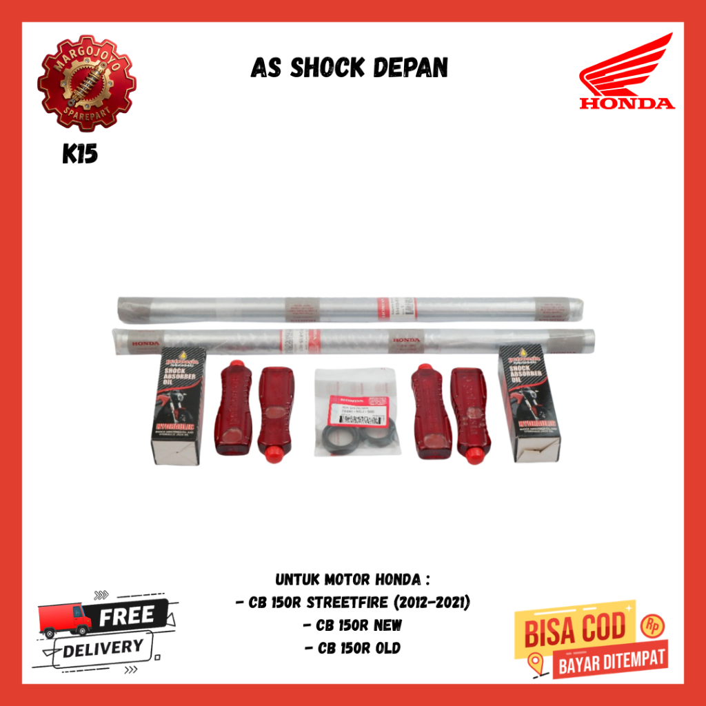 Shock Depan CB150R Old K15 As Shock Depan CB150R Old Original Siap Pasang
