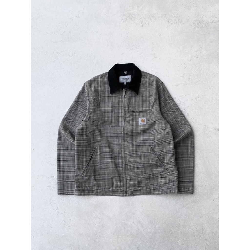 Carhartt WIP Detroit - Glencheck tobbaco