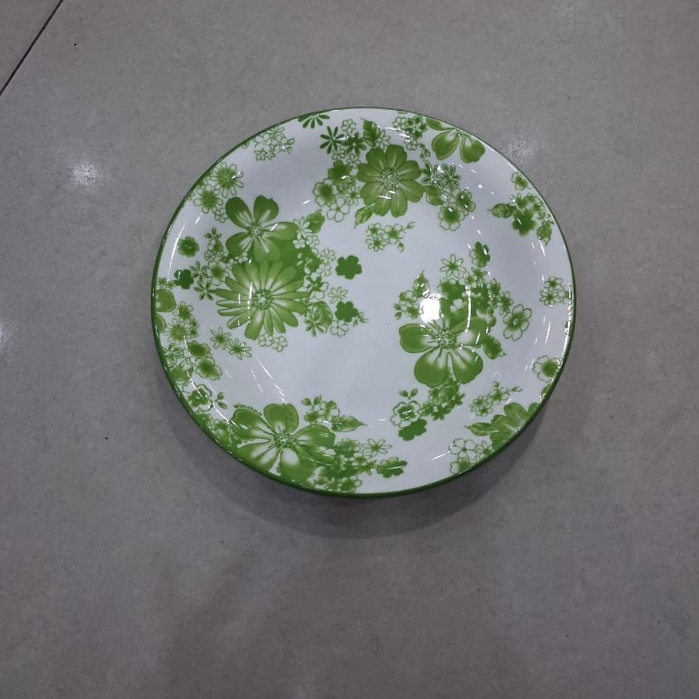 Winston Piring Lontong Ukuran 9,25 Cosmos Hijau//Piring Makan/Piring Lontong 9,25 Cosmos Hijau WINST