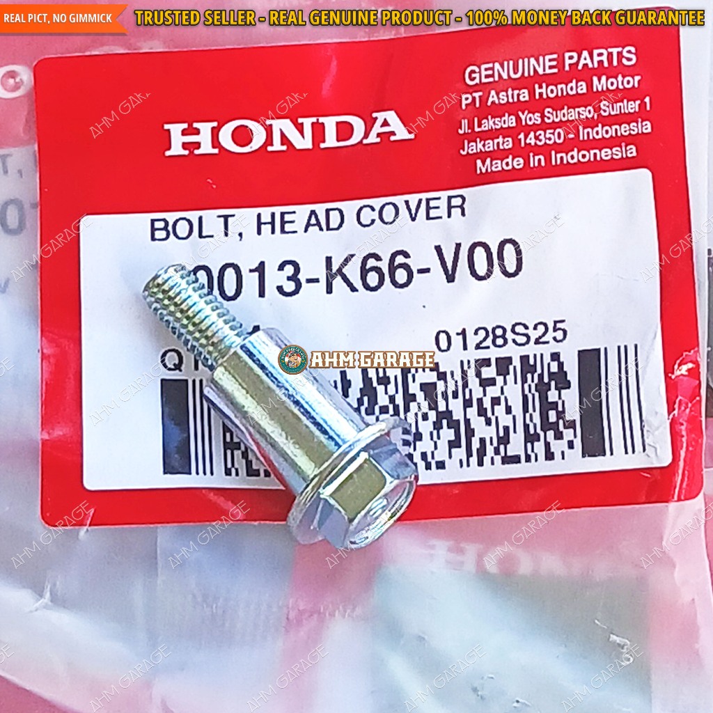 Baut Head New Vario 125 eSP K60R 2018 - 2022 Baut Cover Cylinder Head Vario 125 eSP K2V Original Hon
