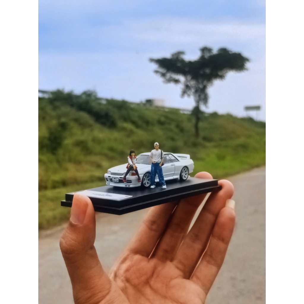 POPRACE GTR R32 WHITE | POP RACE R32 WHITE | DIECAST R32 | POPRACE R32 WHITE