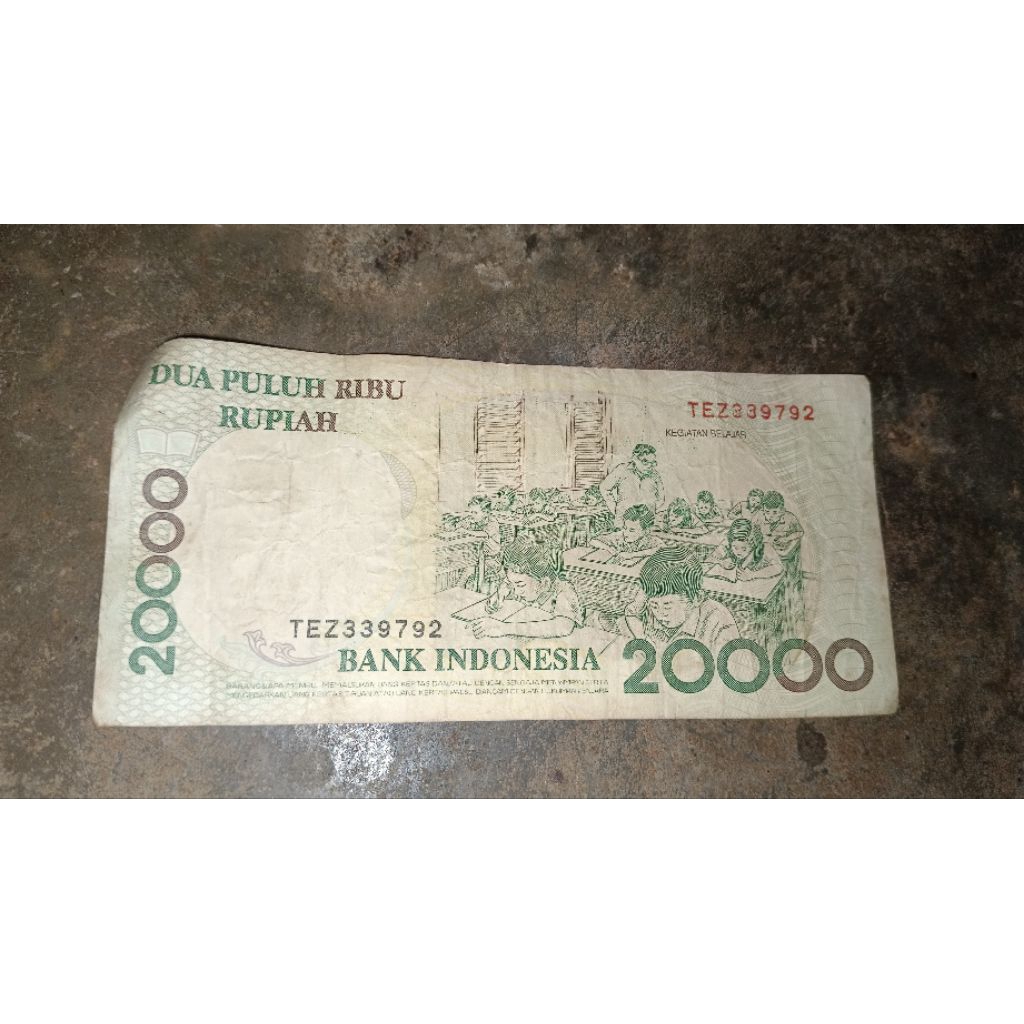 Uang 20000 Ki Hajar Dewantara 1998