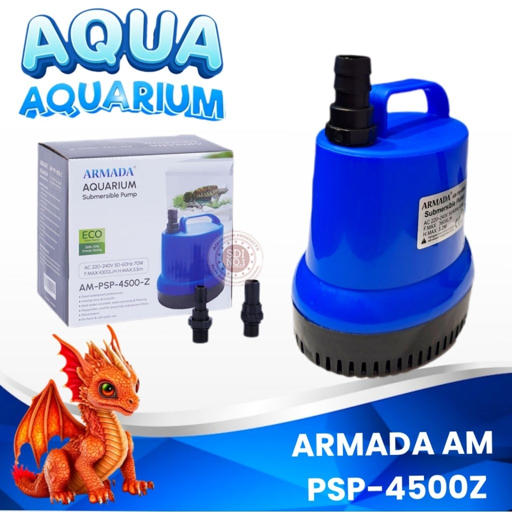 POMPA CELUP KOLAM IKAN ARMADA AM PSP 4500Z  WATER PUMP KOLAM IKAN