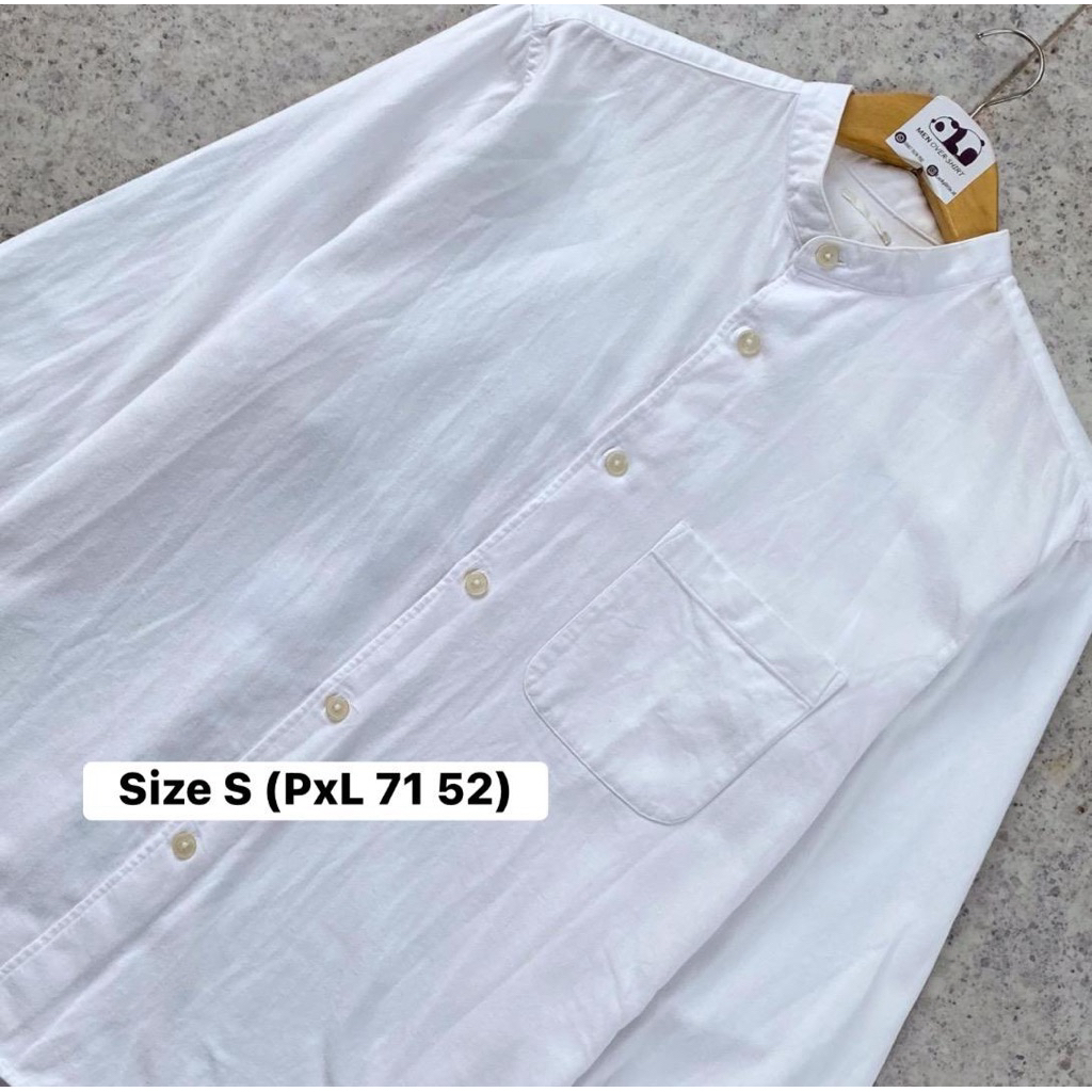 Kemeja Flannel Shanghai GU Uniqlo