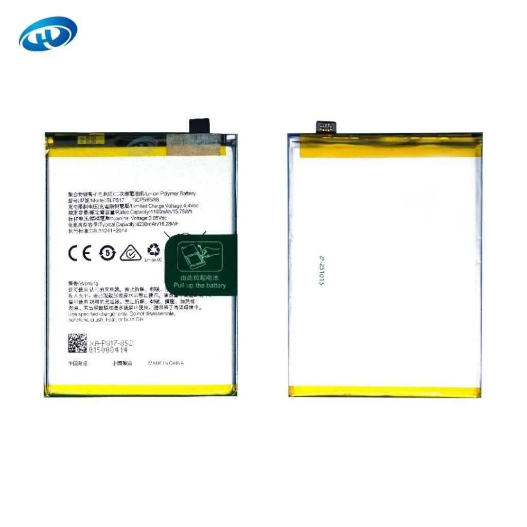 ORIGINAL NEW BATRAI BATERAI HP OPO BLP817 KOMPATIBEL FOR OPO A15 A15S A16E A16K