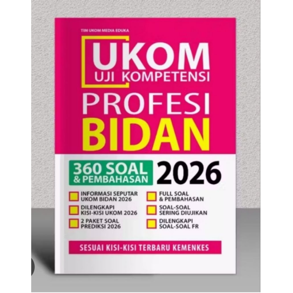 Buku UKOM Uji Kompetensi Profesi BIDAN 2026