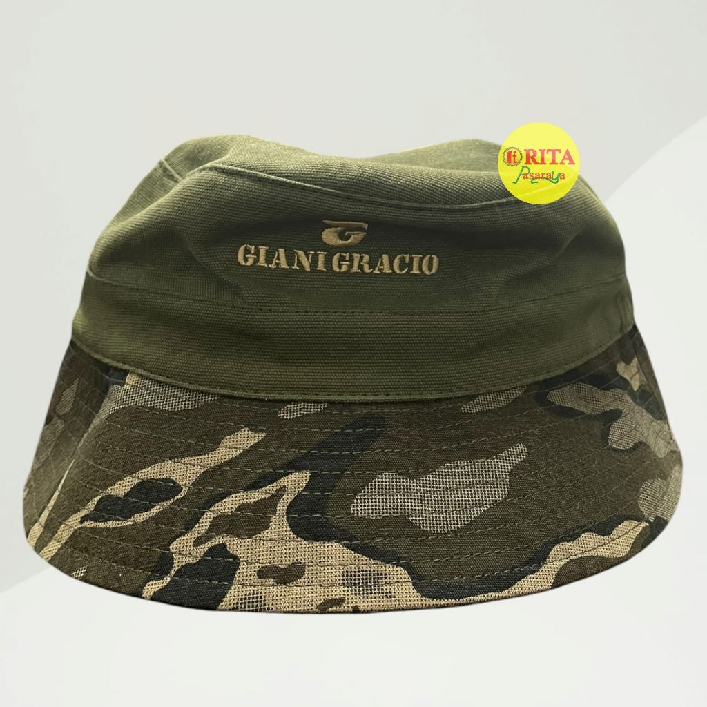 Giani gracio Topi Rimba Casual Bahan katun