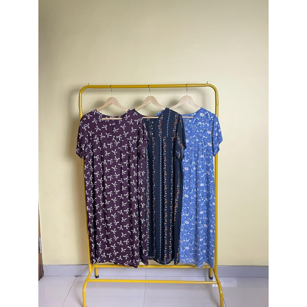Daster Kancing Rayon Premium,Daster kekinian terbaru 2026,daster jumbo,daster wanita,daster remaja