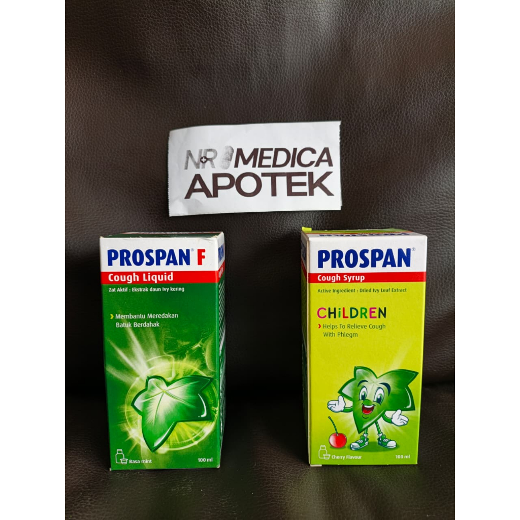 Prospan Anak Sirup/Prospan F Sirup 100 ml - Sirup Obat Batuk Herbal