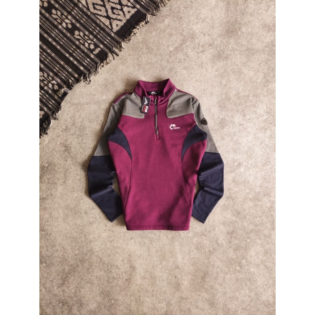NEPA Baselayer Gunung (NYB523) - Baju Mendaki Bahan Softshell Hangat Untuk Kegiatan Outdoor