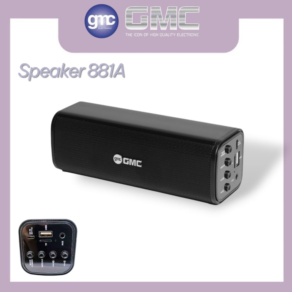 Speaker GMC 881A Bluetooth