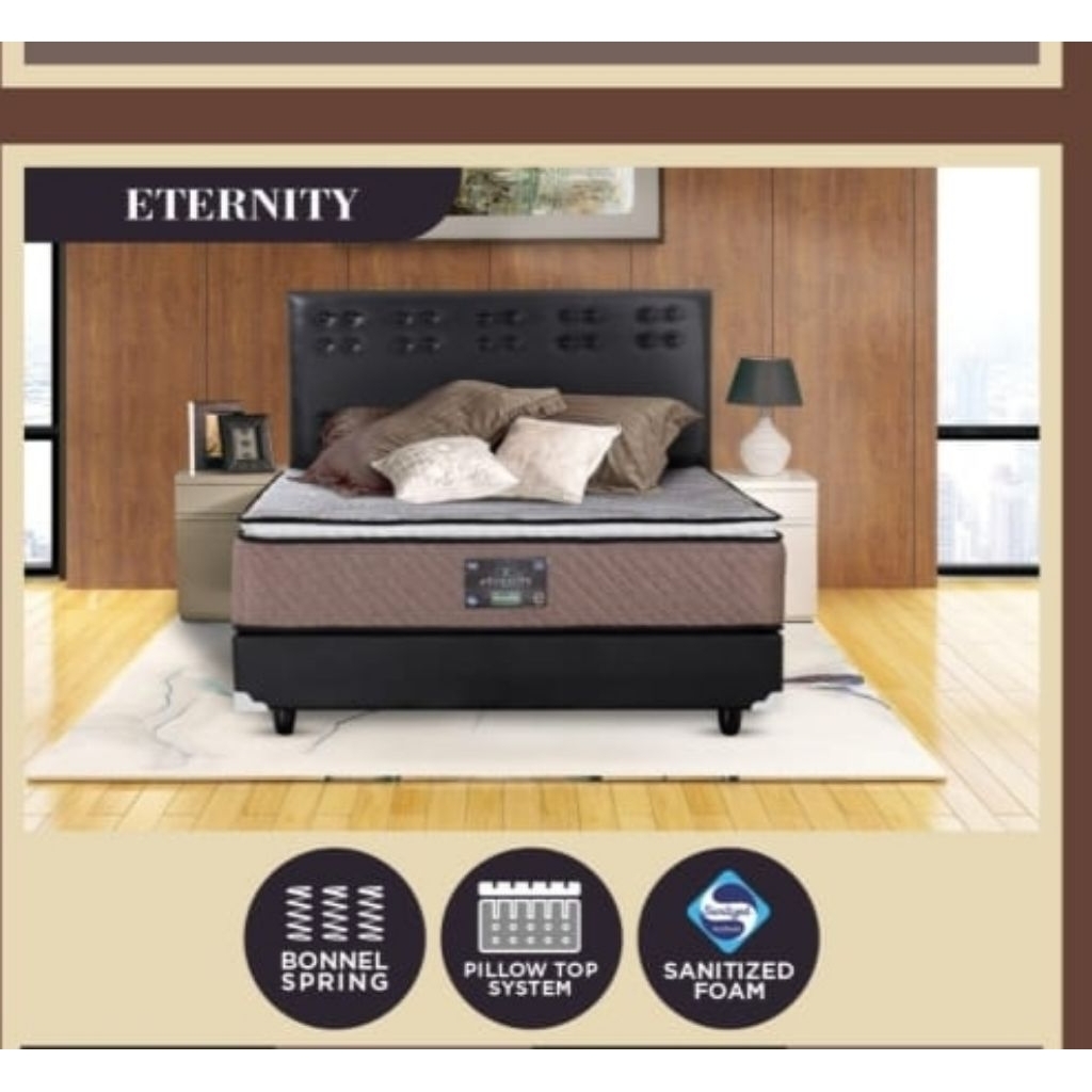 Spring bed enternity 120x200 PLUS Dipan