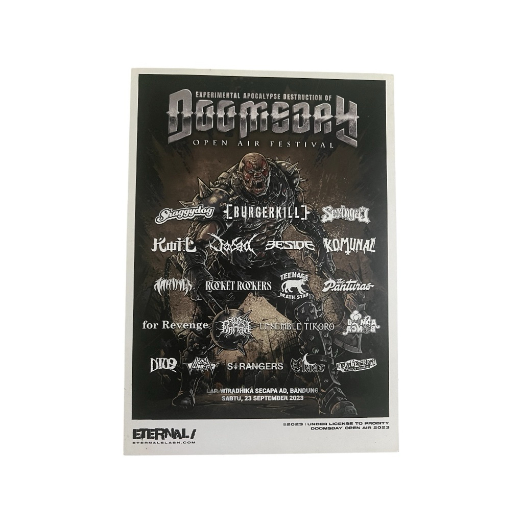 Poster Doomsday Open Air Festival 2023