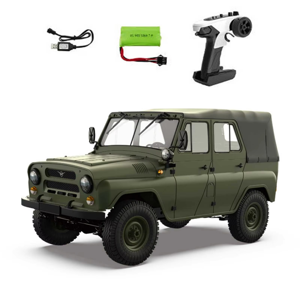 WPL C94 UAZ-469 soviet amy military vehicle 1971 official lisenced - rc car military 4WD RTR full pr
