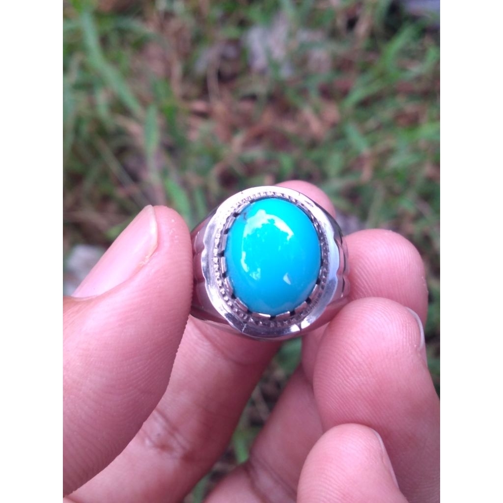 Natural pirus mesir biru polos Top Quality 100 original