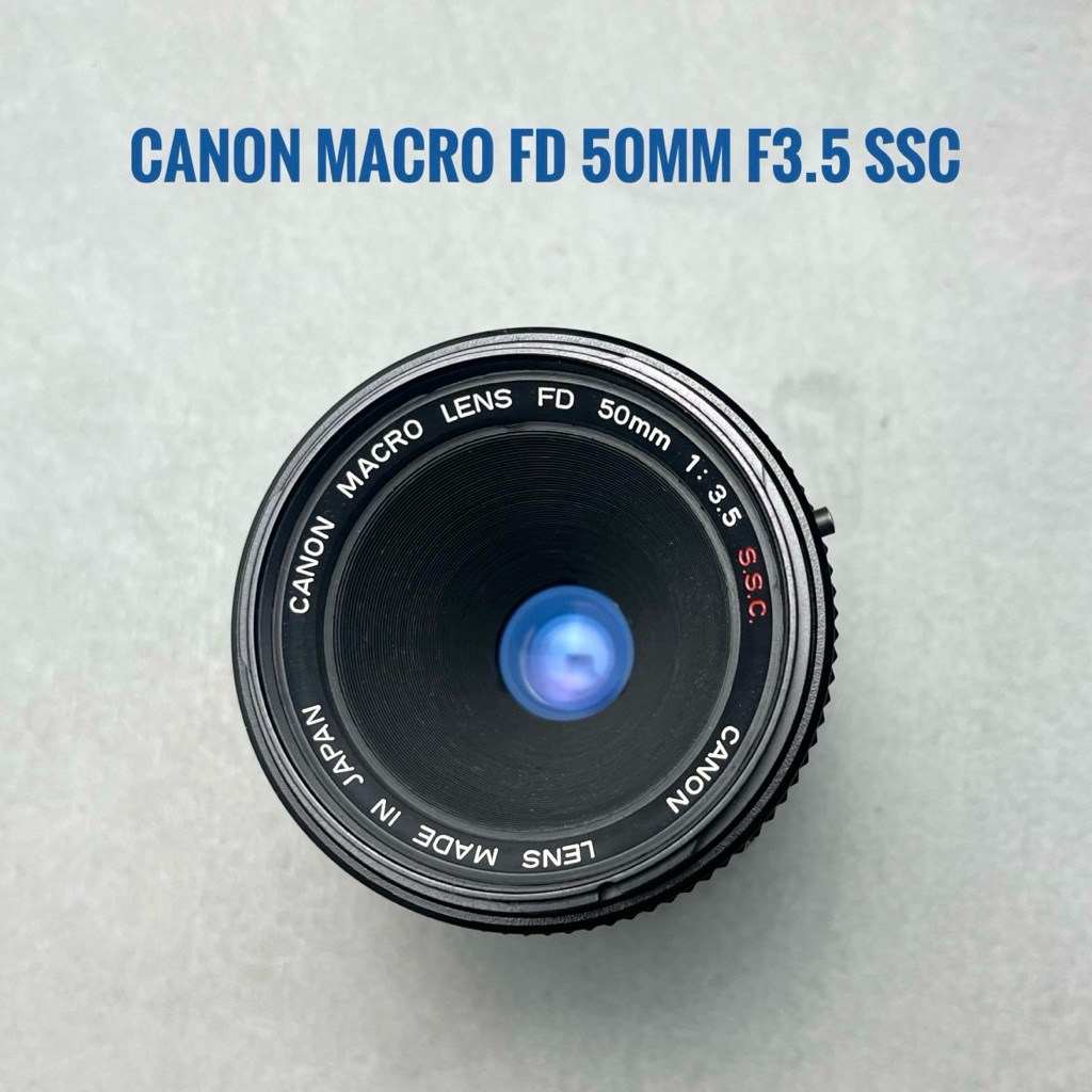 Canon MACRO FD 50mm f3.5 SSC mount FD