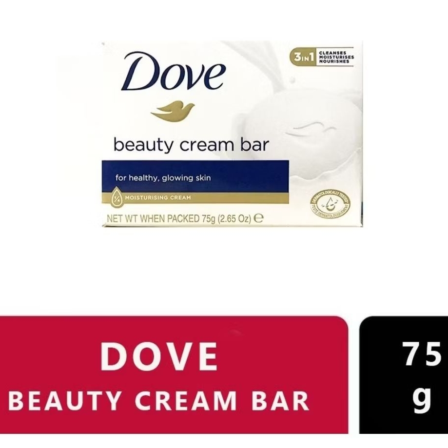 Dove Bar Soap Original 75g - Sabun Mandi Batang Moisturizer