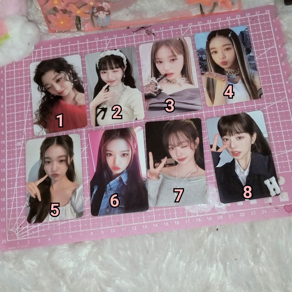 PHOTOCARD OFFICIAL IVE WONYOUNG (free photocard official)