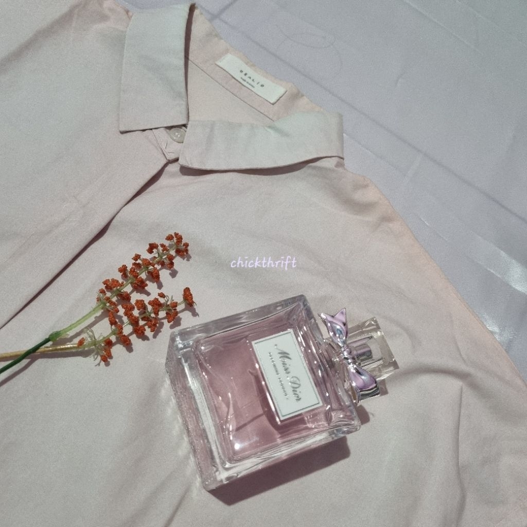 KEMEJA WANITA BABY PINK