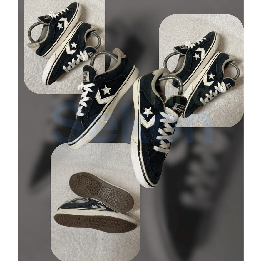Converse Tobin Low Black White