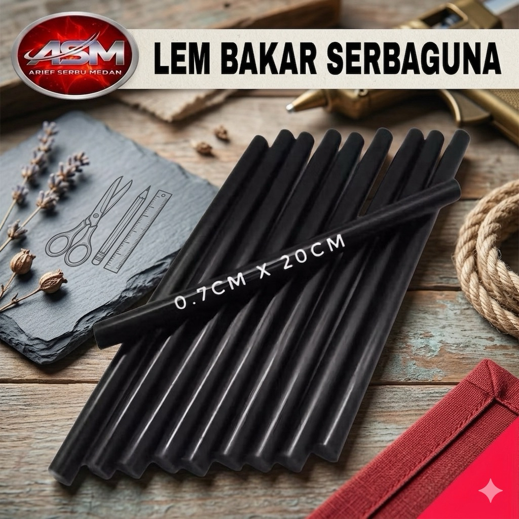 lem bakar hitam jerman / lem bakar ajaib serbaguna tambal ember