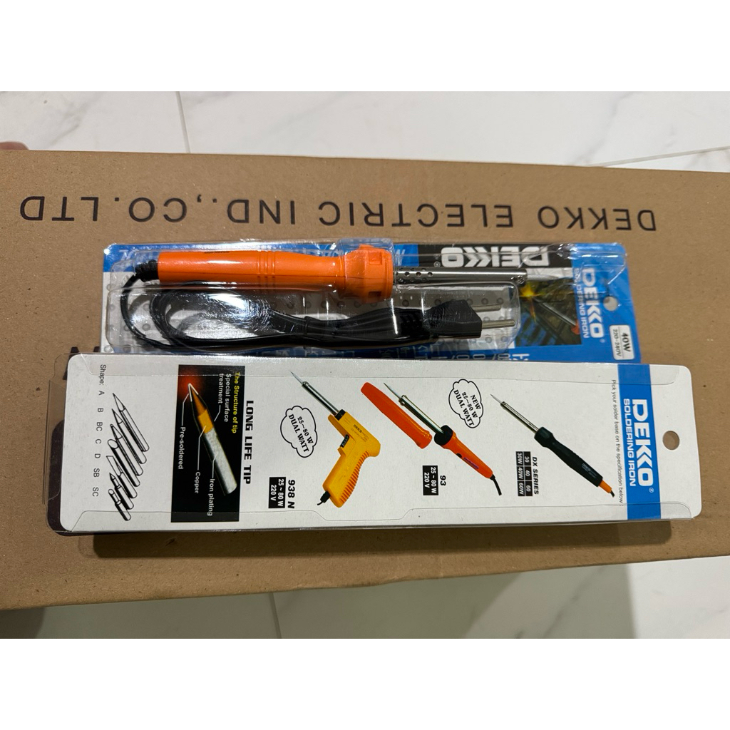 SOLDER DEKKO 40w original solder timah deko