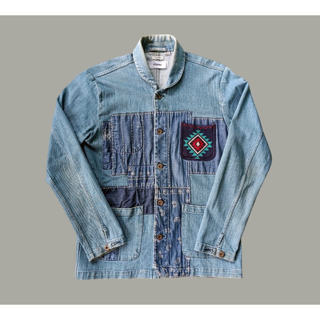 ELHAUS Nomad Denim Patchwork Jacket