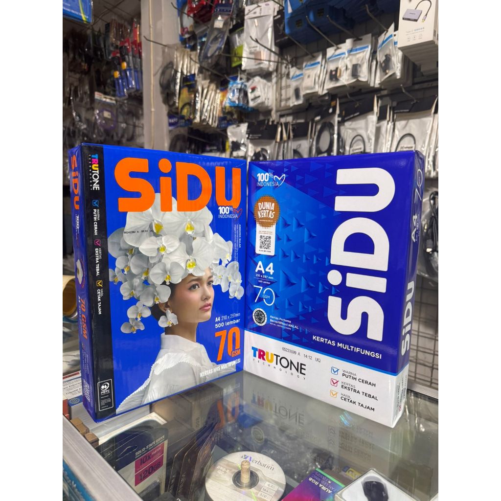 Kertas SIDU HVS SINAR DUNIA 1 Dus 5 rim Premium