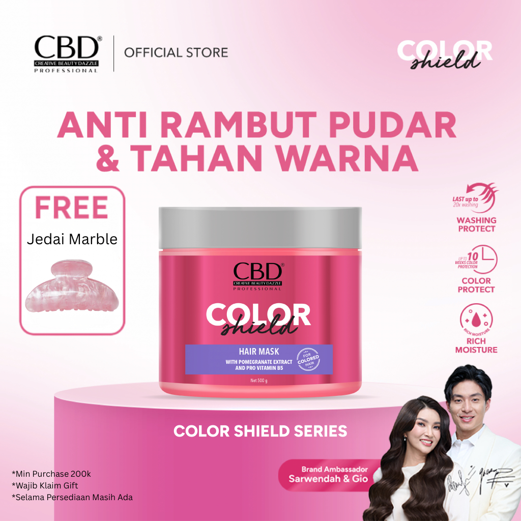 CBD Color Shield Hair Mask 500gr