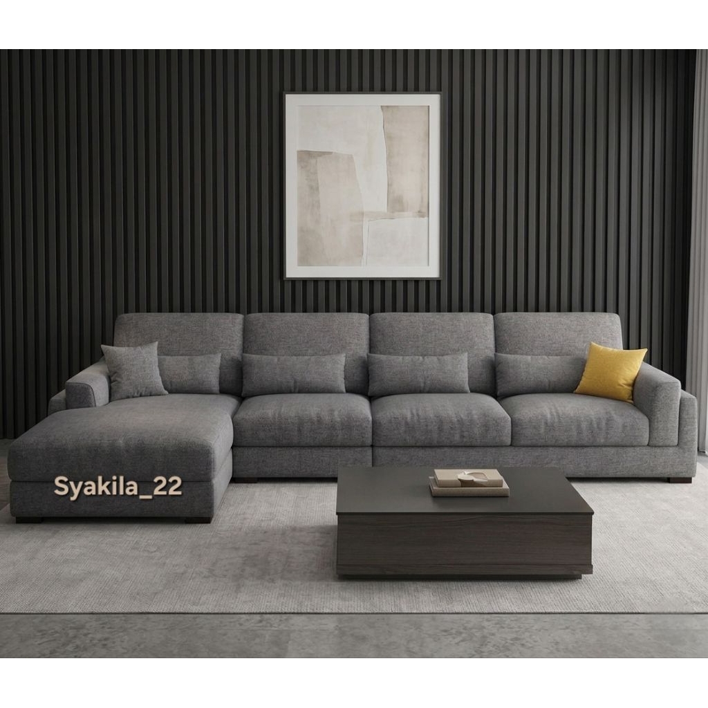 Sofa Santai Minimalis / Sofa L Santai Minimalis