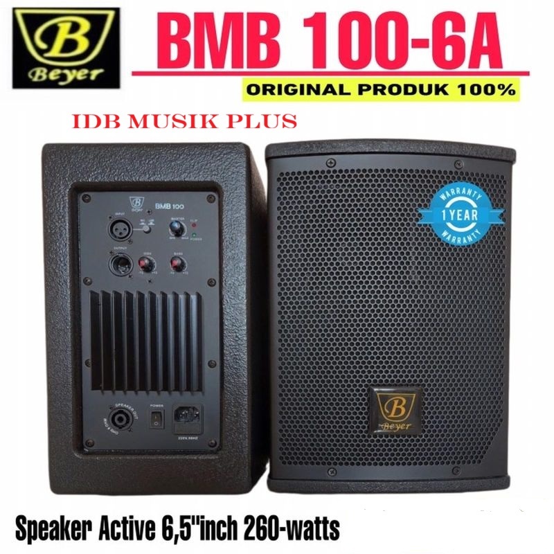 Speaker Aktif 6.5" Beyer BMB100 BMB 100 Original