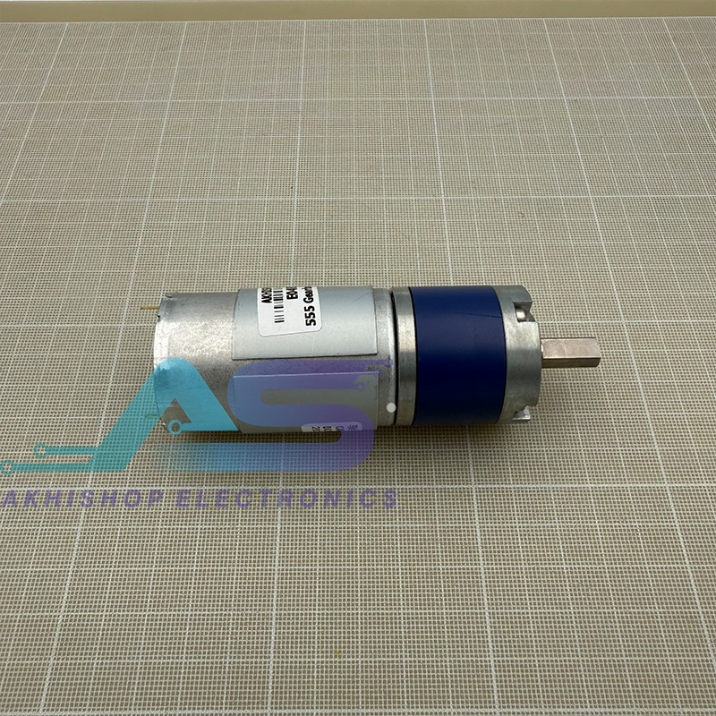 555 High Torque Planetary Geared Motor DC 12V 24V
