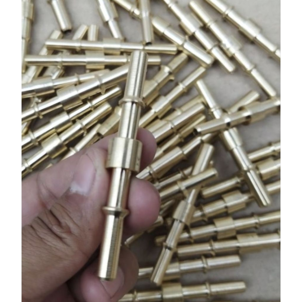 Nepel Tusuk Gigi 6x6 mm nepel kuningan  ict nepel injektor cleaner servis injeksi