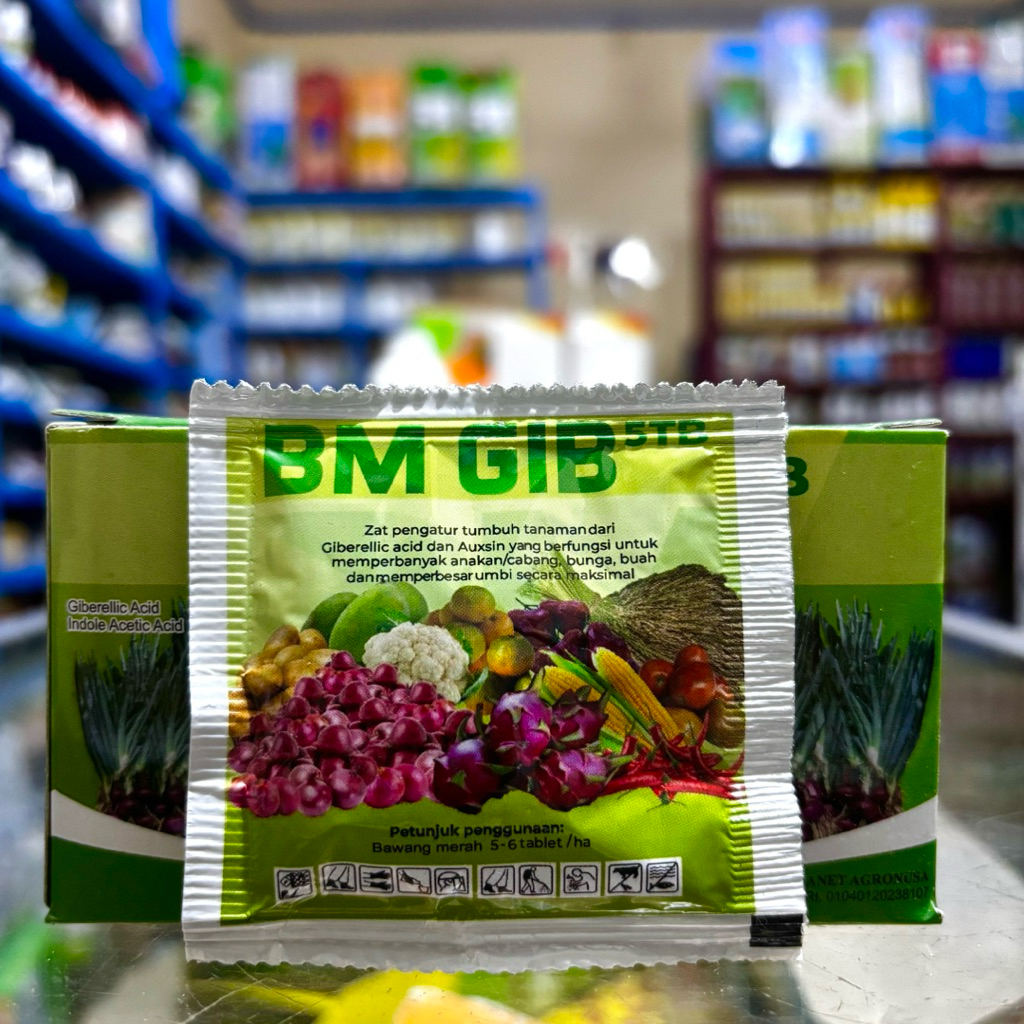 Zpt BM GIB 5 Gram - Booster Tanaman Bm Gib 1 Pcs - Kandungan Giberellic acid dan Auxsin