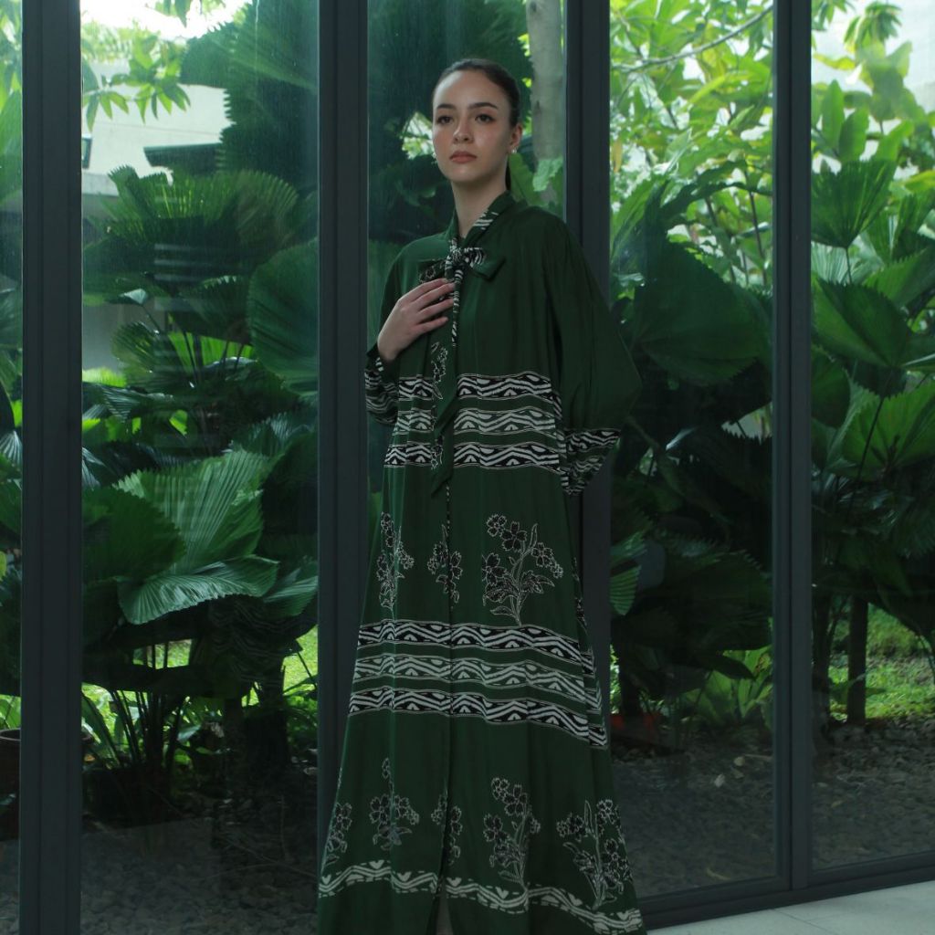 BATIK HUZA - GAMIS BATIK WANITA GAMIS RIFDAH