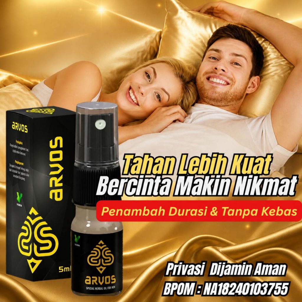 AVS Spray Obat Kuat Pria (BPOM) - Tahan Lama Tanpa Efek Kebas