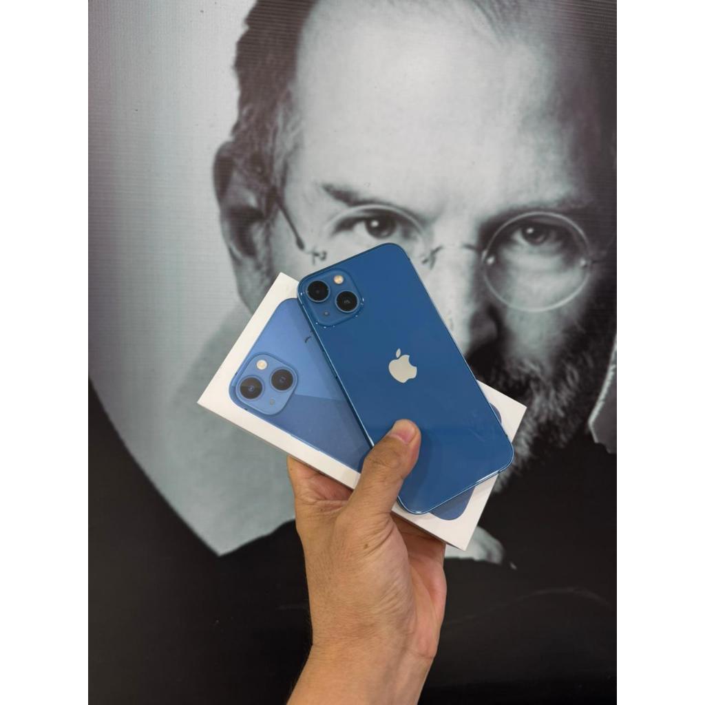IP 13 128gb ibox mulus bh100% gantian pindah cip ful set ori Iph0ne Second Bekas