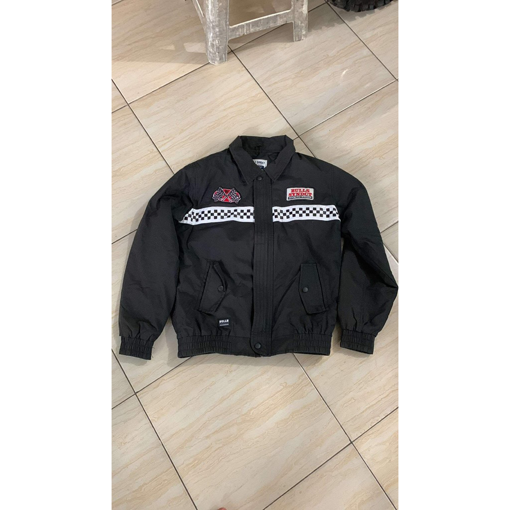 jaket vintage cross braker bulls syndct