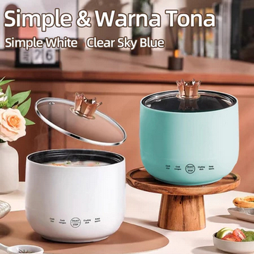 Panci Listrik/ Rice Cooker mini / 1.6L Rice Cooker/Penanak Nasi  Serbaguna