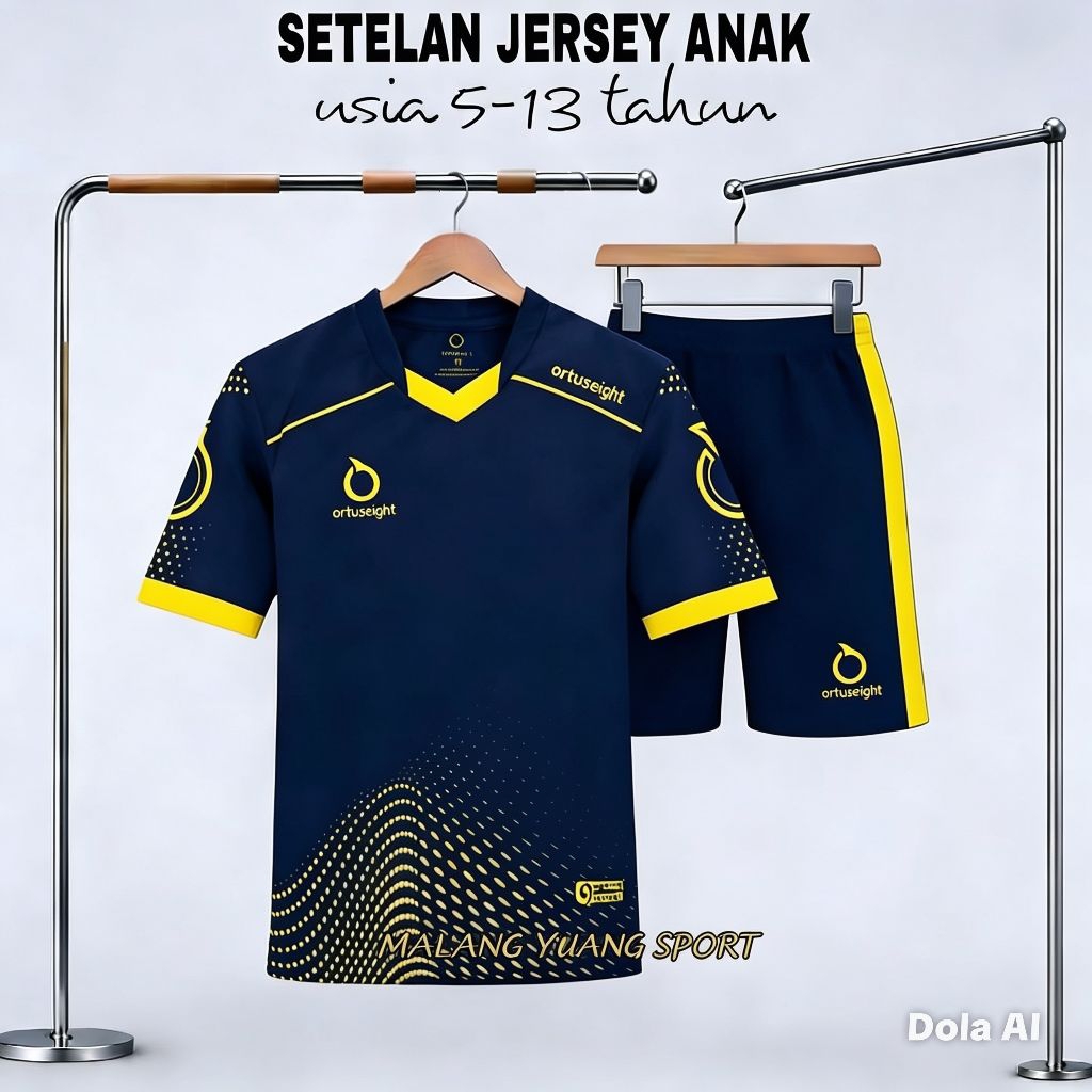 BAYAR DI TEMPAT SETELAN JERSY BOLA ANAK BOLA FUTSAL VOLI JUNIOR PUTRA PUTRI SET BAJU CELANA