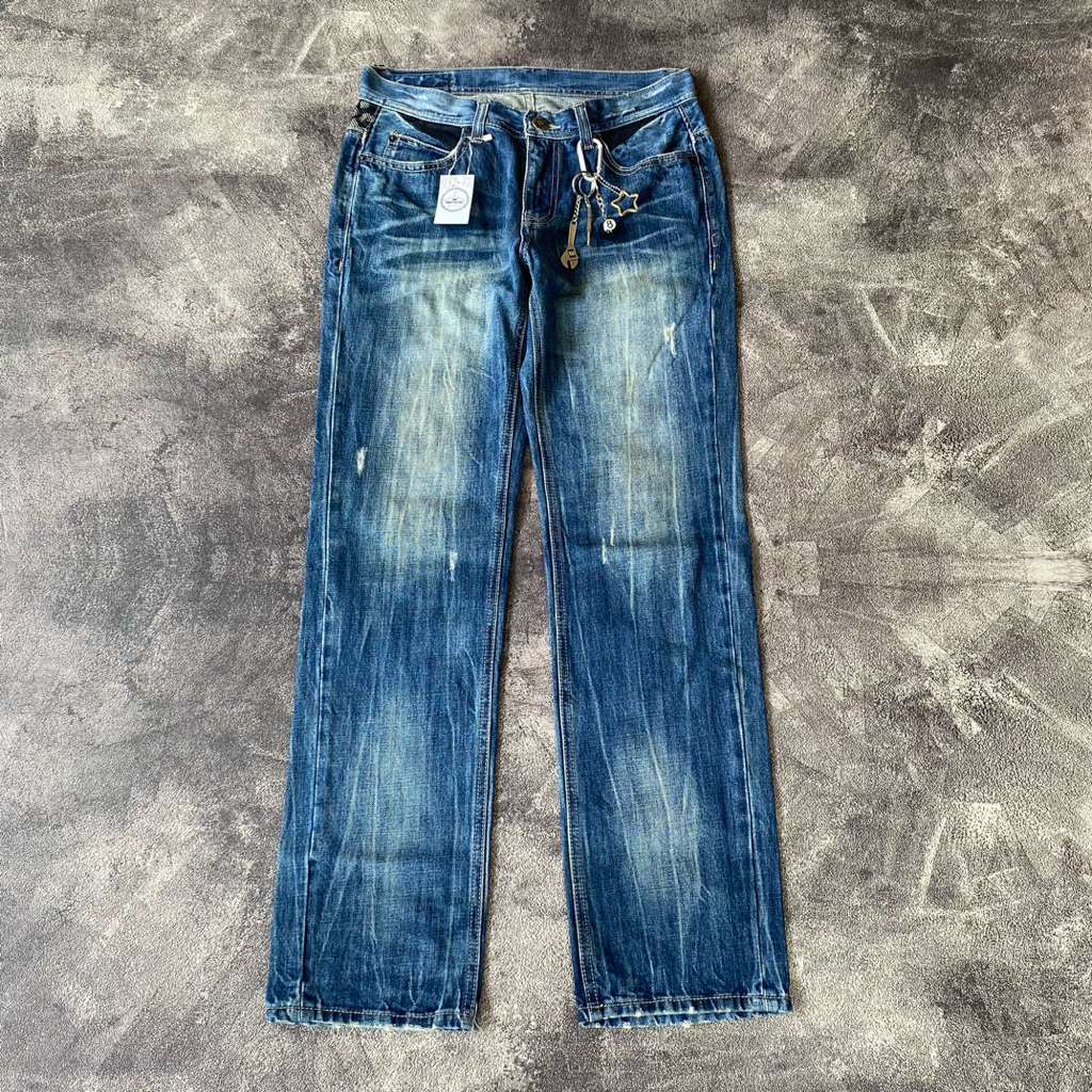 COSTUME X UNDERCOVER BLUE JEANS (kode c1132)