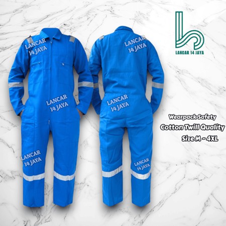 Wearpack Kerja Safety Lapangan Wearpack Kerja Bengkel