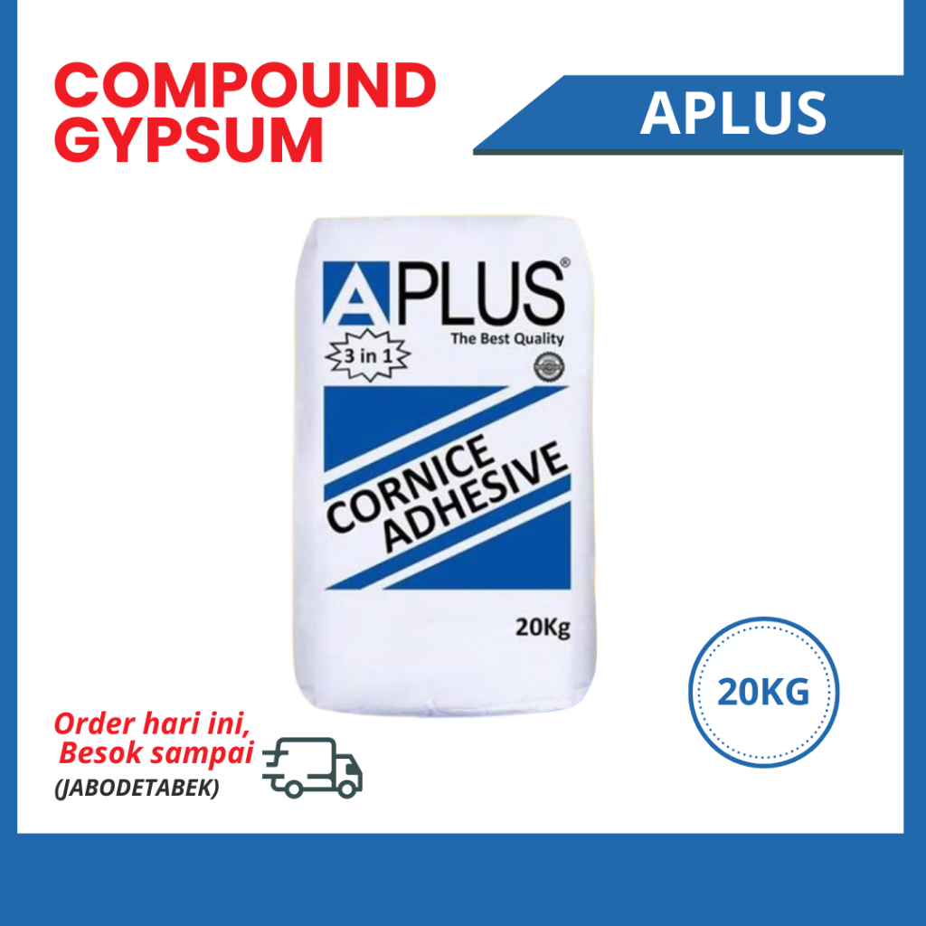 Compound Gypsum A Plus Cornice Adhesive 20kg