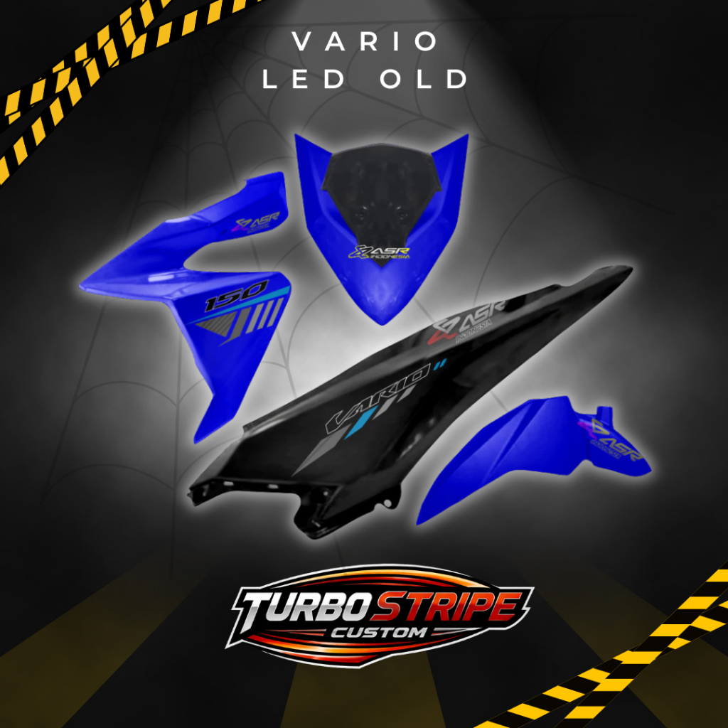Stiker Transparan Vario LED Old Sticker list STRIPING C