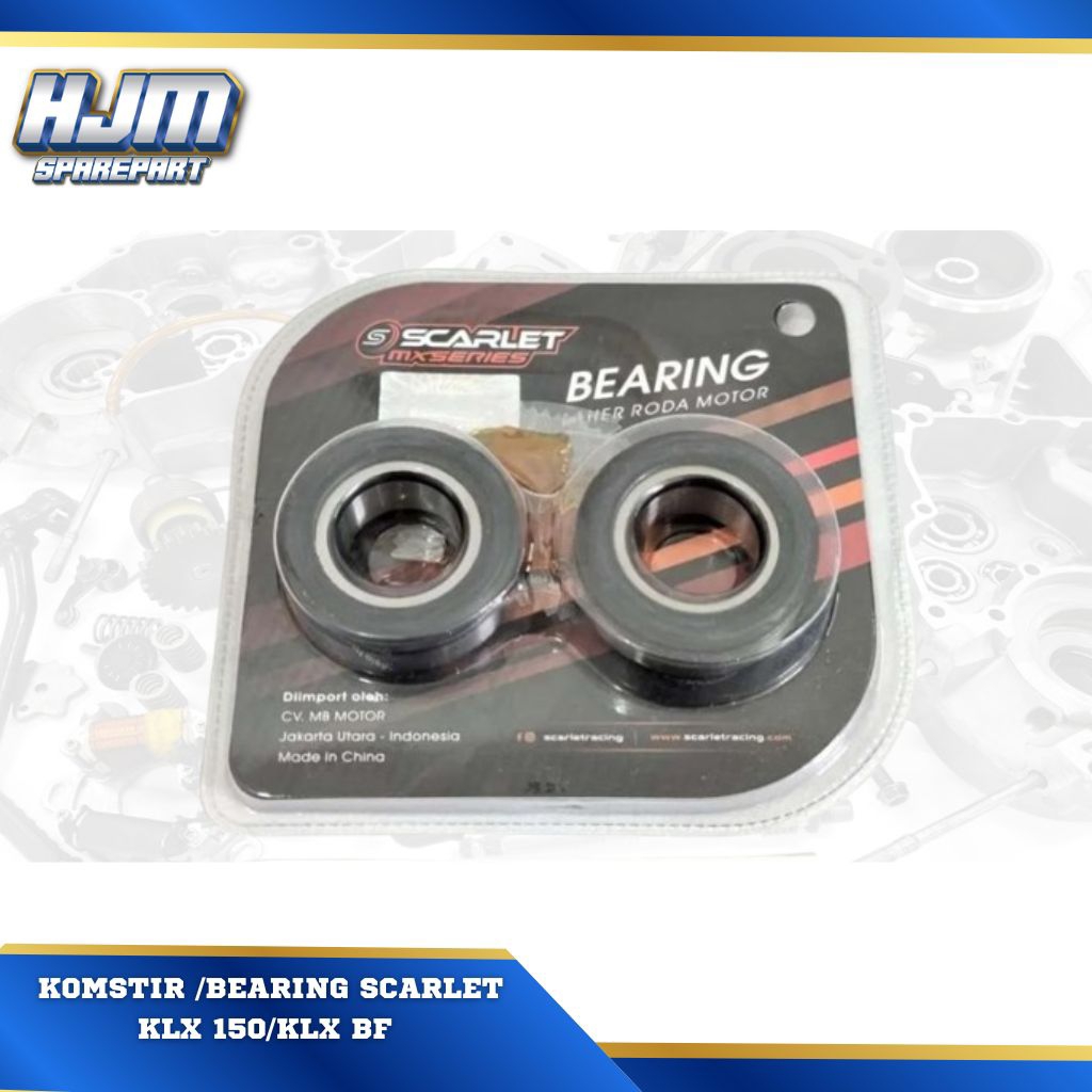 KOMSTIR SCARLET untuk motor KLX 150/KLX BF