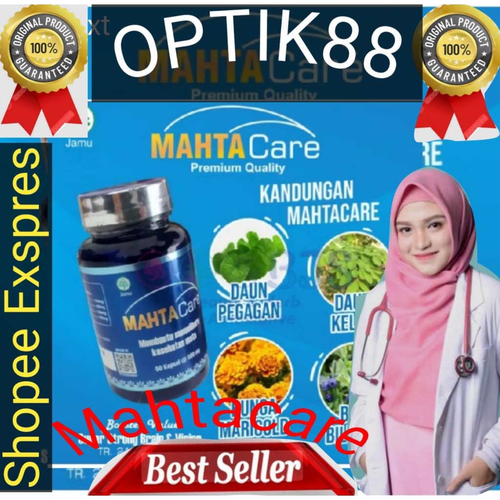 ORIGINAL MAHTA CARE - Suplemen / Obat Kapsul Mata ORIGINAL