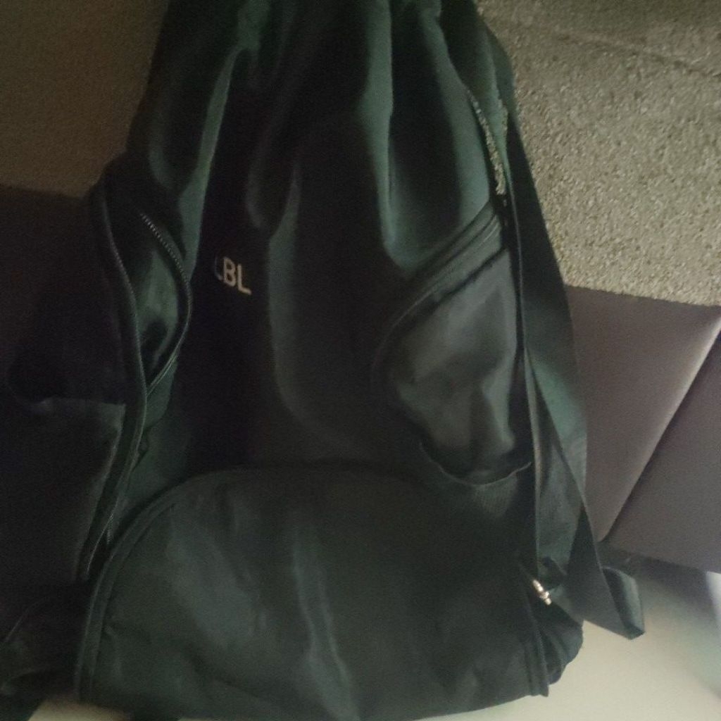 Tas preloved ransel nilon minus ziper