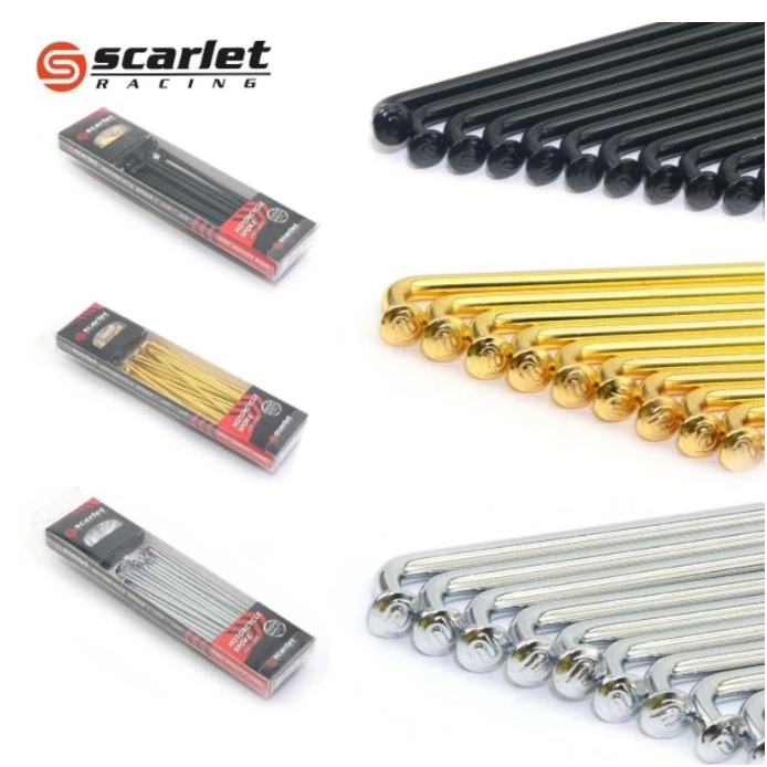 Jari Jari Scarlet Racing Original Ring 14 17 18 Black Chrome Gold - Satuan 1 Lingkaran Velg